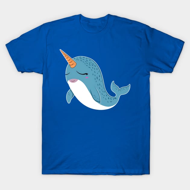 Narwhal T-Shirt by NomiCrafts